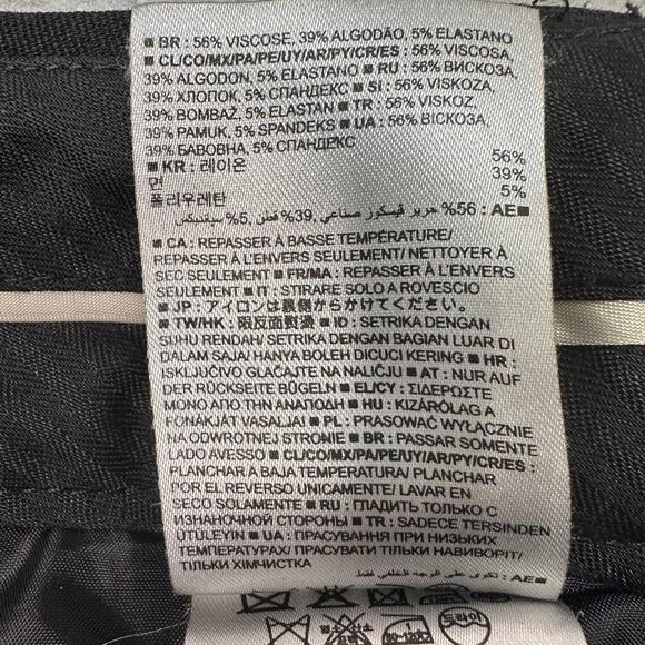 Banana Republic Pants WMNS 2 Mid-Rise Jackson Fit Black Slim Ankle Vented Hem - Picture 7 of 12